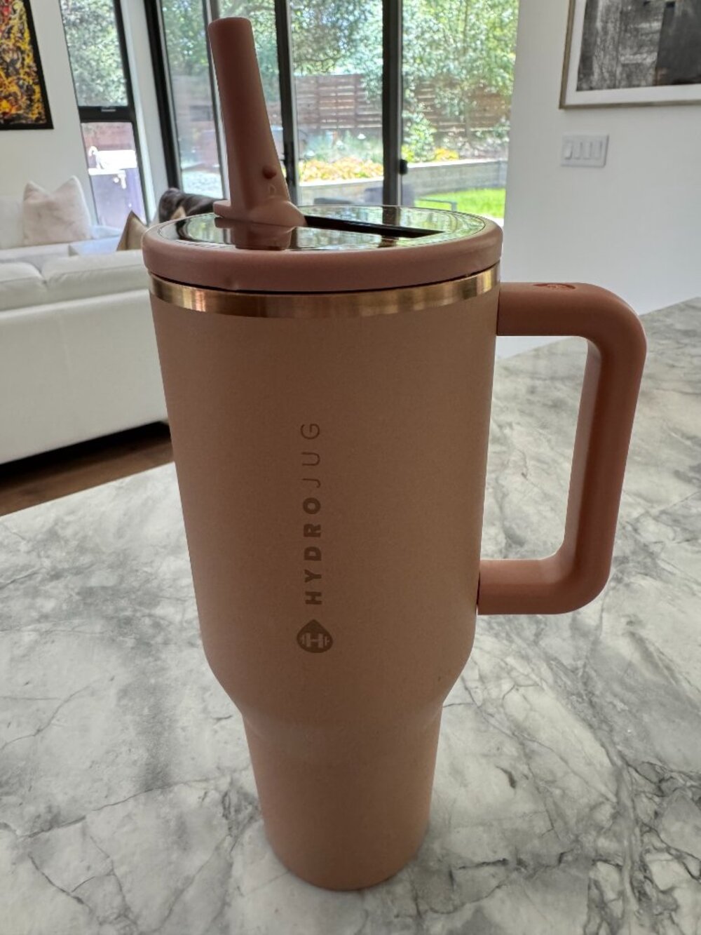 Hydrojug 32 oz Tumbler Caramel